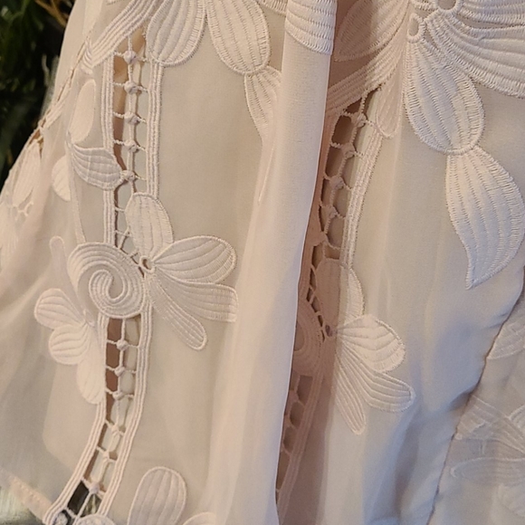 SALE LOVERS AND FRIENDS PINK EMBROIDERED DRESS - Picture 15 of 16